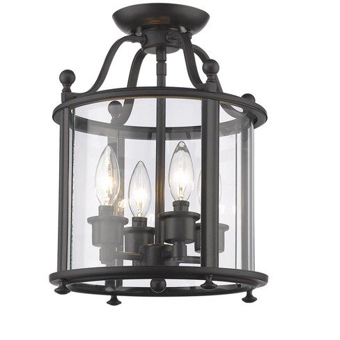 Z Lite 135sfm Wyndham 4 Light Semi Flush Ceiling Fixture Target