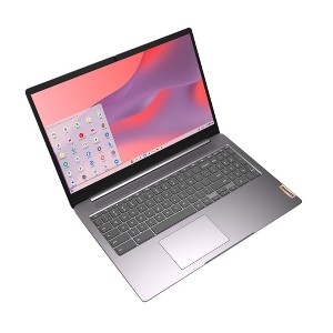 Lenovo 15.6" FHD Celeron N4500 Laptop 4GB 64GB Chrome OS - 82N4002HUS - Manufacturer Refurbished - 1 of 4