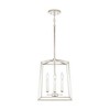 Capital Lighting Thea 4 - Light Chandelier in  Polished Nickel - 2 of 2