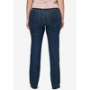 ellos Women's Plus Size Bootcut Stretch Jeans - image 3 of 4