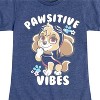 Girls' - Paw Patrol - Skye Pawsitive Vibes Fitted Short Sleeve Graphic T-Shirt - 2 of 4