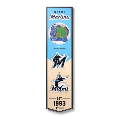 8 X 32 Mlb Tampa Bay Rays 3d Stadium Banner : Target