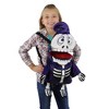 Northlight Musical Animated Skeleton Children's Halloween Trick or Treat Bag - 3 of 4