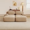 Aukfa Modular Corduroy Sectional Sofa with Ergonomic Support - Pet Friendly, Easy Assembly, Non-Slip Base Design - 2 of 4
