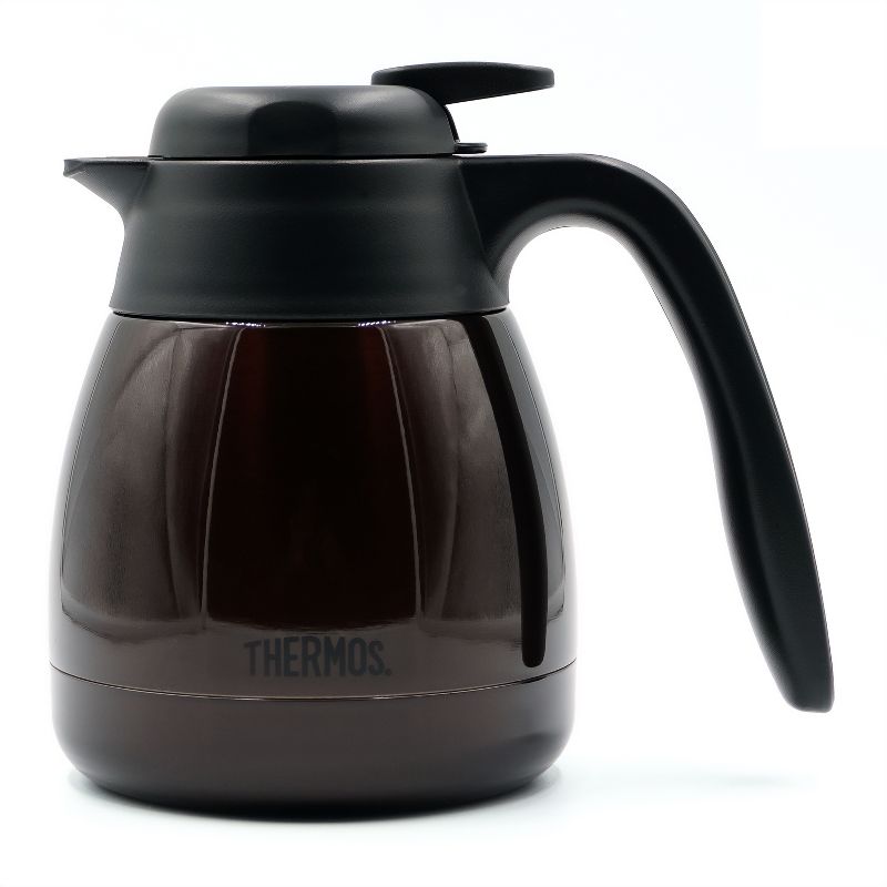 Thermos 20 oz. Espresso Vacuum Insulated Stainless Steel Carafe, 1 of 2