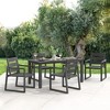 Arceso Patio Table and Chairs set , HDPS 5-Piece Outdoor Dining Set, Patio Furniture for Deck, Poolside, and Backyard - 3 of 3