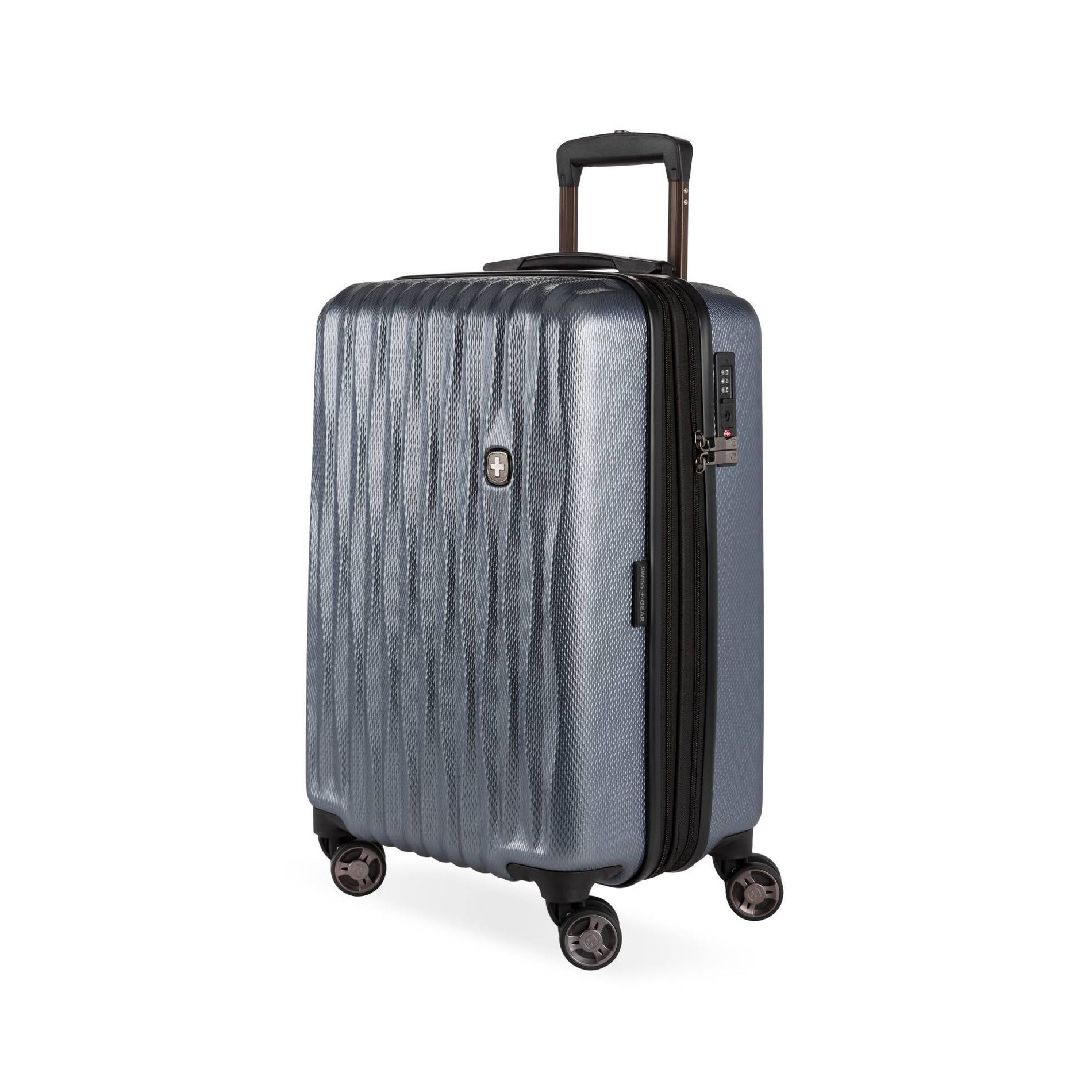 SWISSGEAR Energie Hardside Carry On Spinner Suitcase
