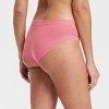 Women's Cotton Blend Hipster Underwear with Lace - Auden™ - 2 of 4