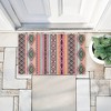Stupell Industries Boho Geometric Stripes Printed Outdoor Door Floor Mat, design by Jennifer Ellory - 3 of 4