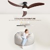 Sofucor 52" Smart Ceiling Fan, Indoor/Outdoor Ceiling Fans with Lights and Remote, Compatible with Alexa/Google/App - 4 of 4