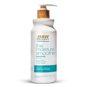 Raw Sugar The Moisture Smoothie Shampoo - Coconut + Agave + Sweet Almond Milk - 30 fl oz - 1 of 4