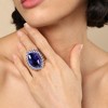SOHI Women's Silver Marquise Statement Ring - 3 of 3