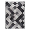 Machine Washable Area Rug With Non-Slip Backing Stain Resistant Easy Cleaning Indoor Carpet For Living Room Bed Dining Room Playroom Office - 3 of 4
