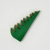 SEVOBAL Tree Ornaments Handmade Vividly Green Paper Tree, Sustainable Festive Decor for Christmas and Holiday Displays, Green, 6.8"*6.8"*8" - 3 of 4