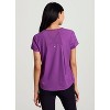 RBX Active Women's Short Sleeve T-Shirt Quick Drying Workout Top with Mesh Panels - 2 of 4