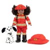 Playtime by Eimmie Playtime Pack FireFighter with Matching Child Accessories 18 Inch Dolls - 2 of 4