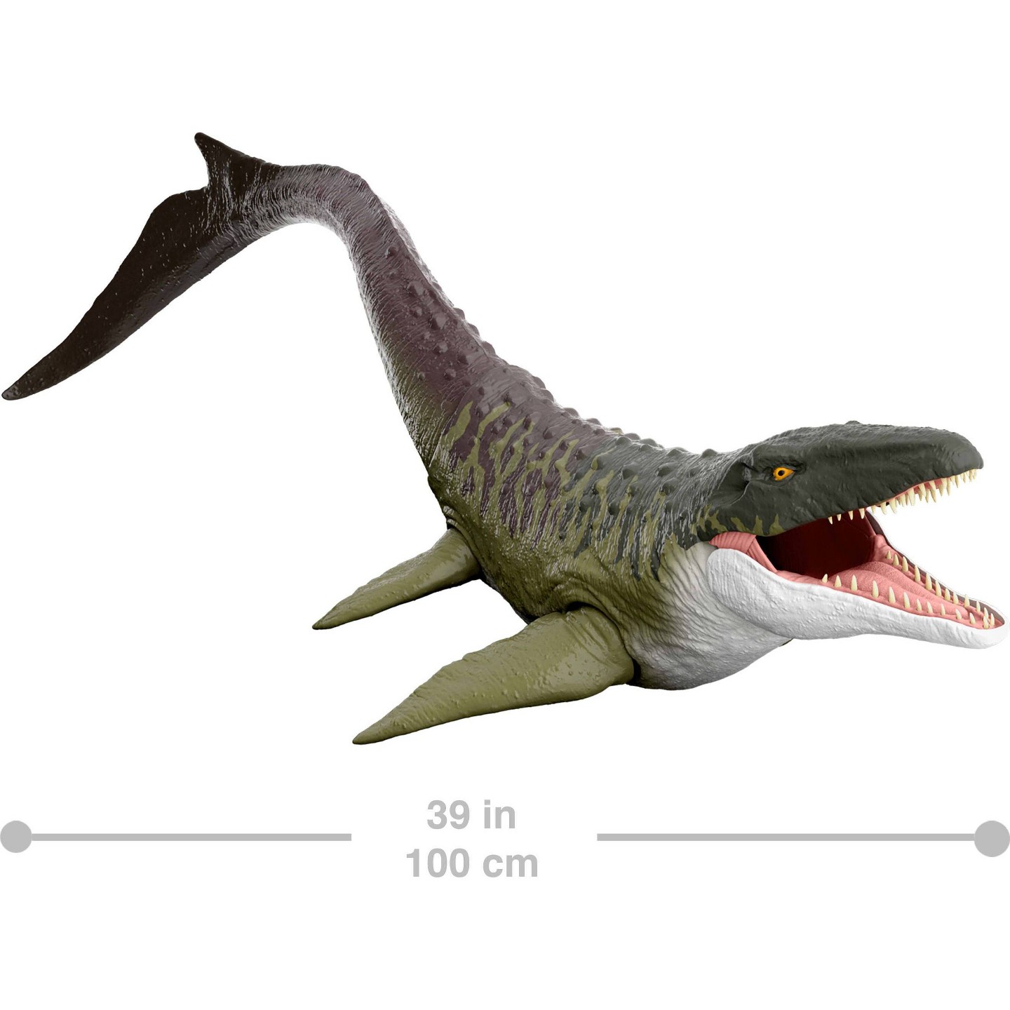 Детская фигурка Jurassic World Rebirth Super Colossal Mosasaurus Action Figure, Dinosaur Toy — фото 3