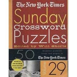The New York Times Sunday Crossword Puzzles Volume 30 - (spiral Bound) : Target
