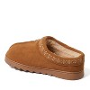 Dearfoams Women's Doreen Genuine Suede Clog Slipper With Embroidery - 2 of 4