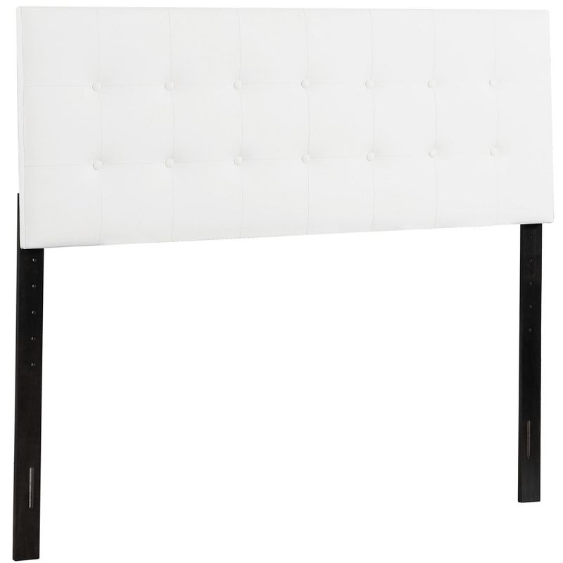 Passion Furniture Super Nova Full Upholstered Tufted Panel Headboard, 2 of 7