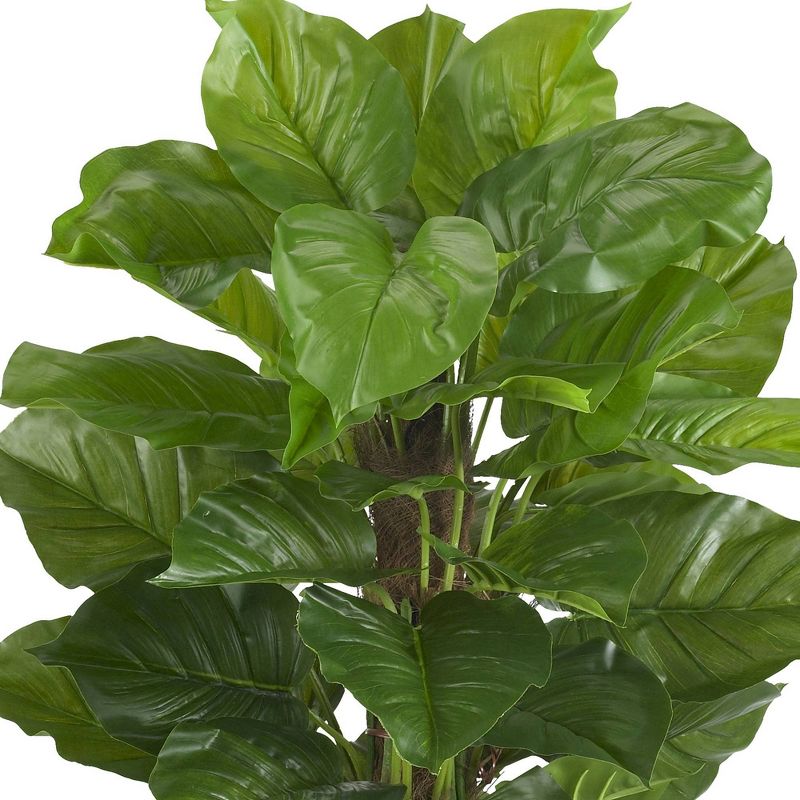 63&#34; x 33&#34; Artificial Leaf Philodendron Plant in Pot - Nearly Natural, 3 of 5