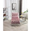 Leisure Concubine Sofa with Solid Acrylic Legs for Living Room or Bedroom - 3 of 4
