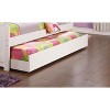 Sapphtopaz Modern Classic Twin Size Bed Frame with Headboard & Footboard Pine Platform Bed Frame for Kids with Trundle Bed Frame for Bedroom - 2 of 4