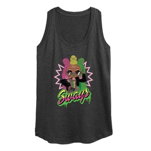 Women's - LOL Surprise! - Sways Spray Paint Graphic Racerback Tank - 1 of 4