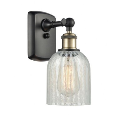 Caledonia - 1 Light Wall Sconce In Industrial Style-12 Inches Tall and 5 Inches Wide