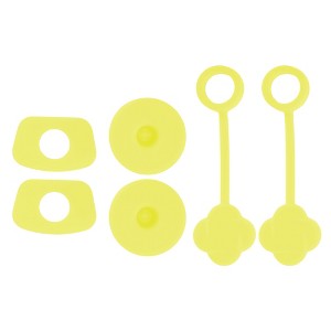 Unique Bargains Dust-Proof 30oz Straw Cover 2 Set - 1 of 4