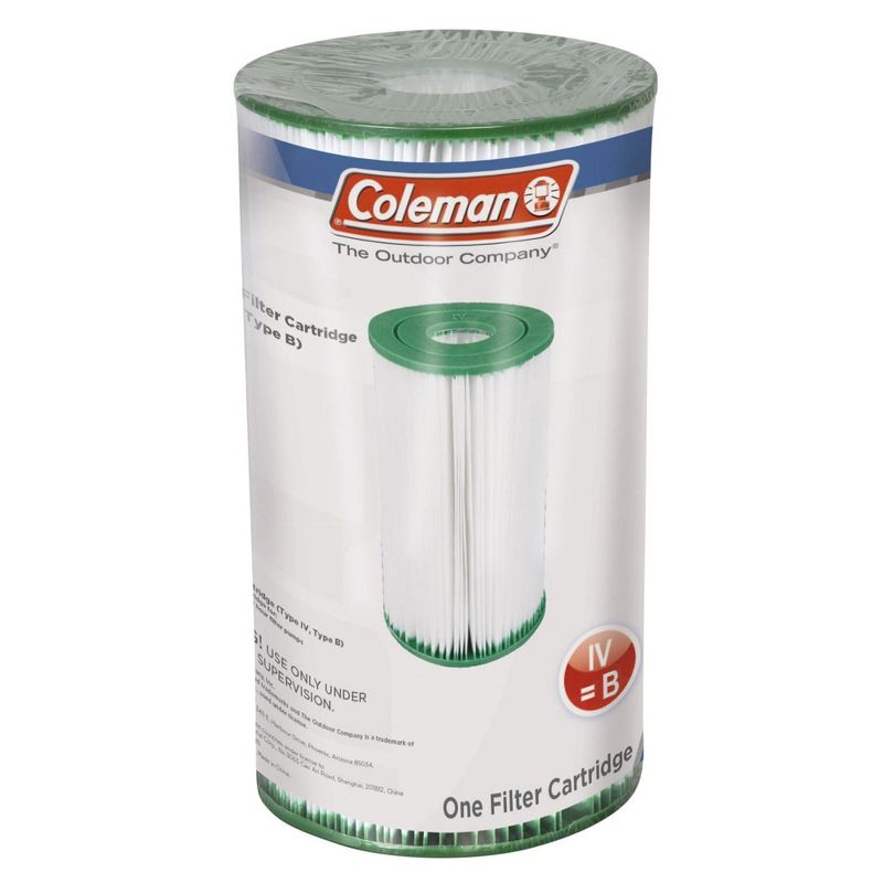 Coleman 90358E Type IV, Type B Replacement Filter Cartridge for 2,500 Gallons Per Hour Filter Pumps to Keep Pool Water Clean and Clear, 4 of 8