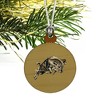 US Naval Academy Secondary Logo Mini Small Tiny Wood Christmas Tree Holiday Ornament - 3 of 4