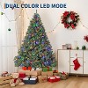 Acekool Artificial Spruce Tree, Green Holiday Tree with Hinged Branch Design, Foldable Stand, Easy Storage - 2 of 4
