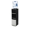 Primo Deluxe Freestanding Water Dispenser with Pet Station - Black