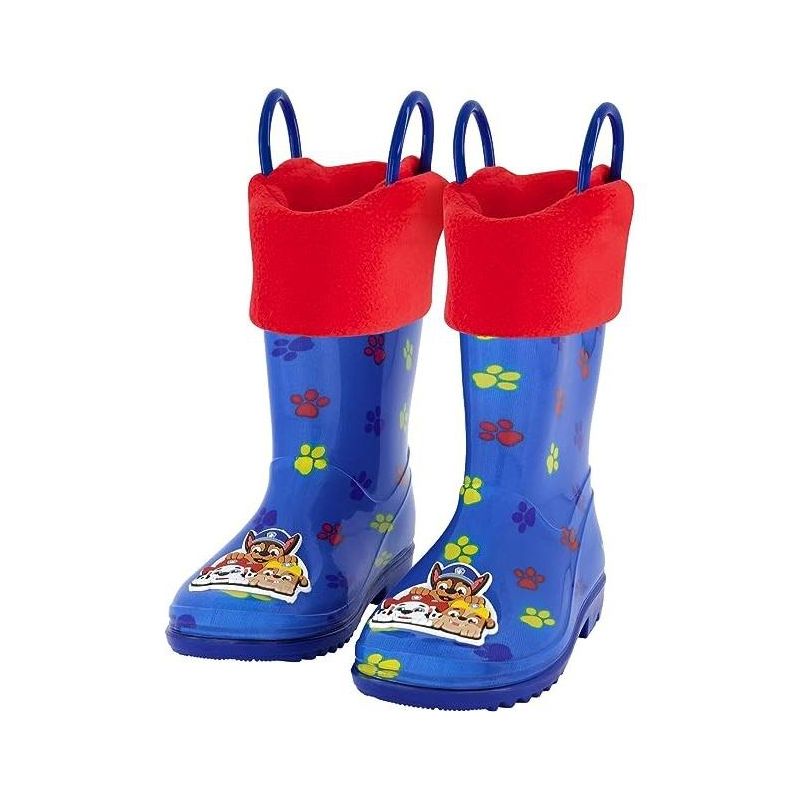 Batman Kid’s Rain Boots with Soft Removable Liner, (Ages 1-8 years), 1 of 8