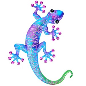 The Lakeside Collection Metal Gecko Wall Decor - 1 of 2