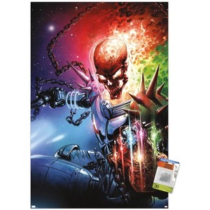 Trends International Marvel Ghost Rider - Cosmic Ghost Rider Destroys Marvel History #1 Unframed Wall Poster Prints - 1 of 4