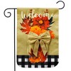 Briarwood Lane Fall Garden Flag 12x18 For Outdoor Fall Floral Mason Jar Burlap For Fall Garden Flag Flags For Outside - 2 of 4