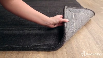 Rennes Cream Tufted Wool Round Area Rug