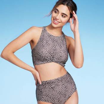 front full length zipper : Swimsuit Tops for Women : Target