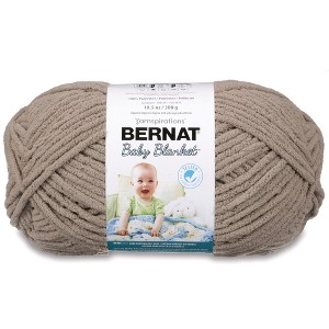 Bernat Baby Blanket Big Ball Yarn 24 Pack-Baby Sand - 1 of 4