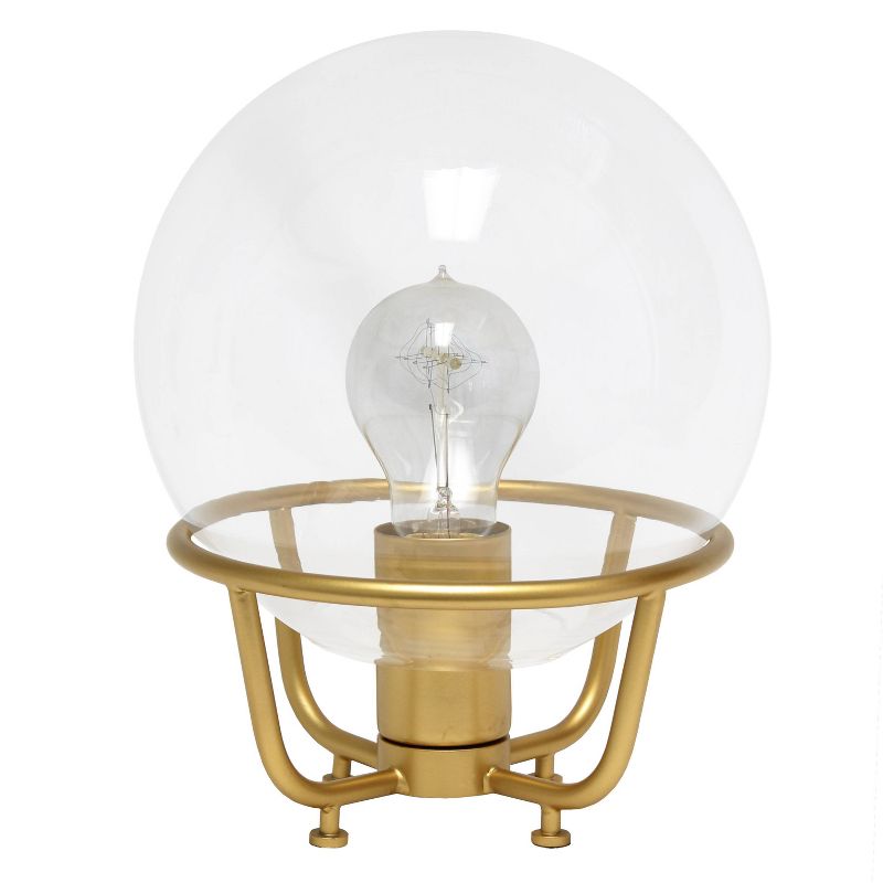 Old World Globe Glass Table Lamp Matt - Lalia Home, 1 of 7