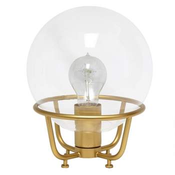 Old World Globe Glass Table Lamp Matt - Lalia Home