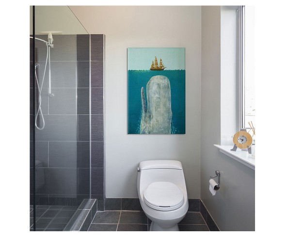The Whale by Terry Fan Canvas Print (18"x12")
