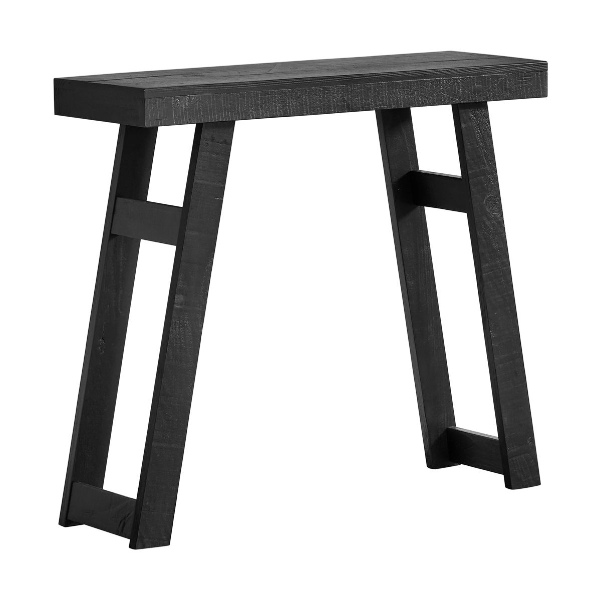 Alaterre Furniture Lawas Solid Wood Console Table - 36 Inch Modern Farmhouse Small Entryway Table - thumbnail 6
