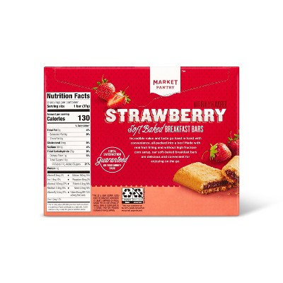 Strawberry Cereal Bars - 8ct - Market Pantry&#8482;