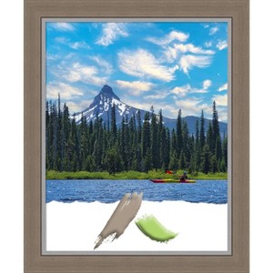 Amanti Art Eva Brown Narrow Picture Frame - 1 of 4