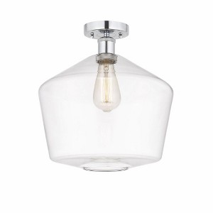 Cindyrella - 1 Light Semi-Flush Mount In Nautiical Style-13.75 Inches Tall and 12 Inches Wide - 1 of 1