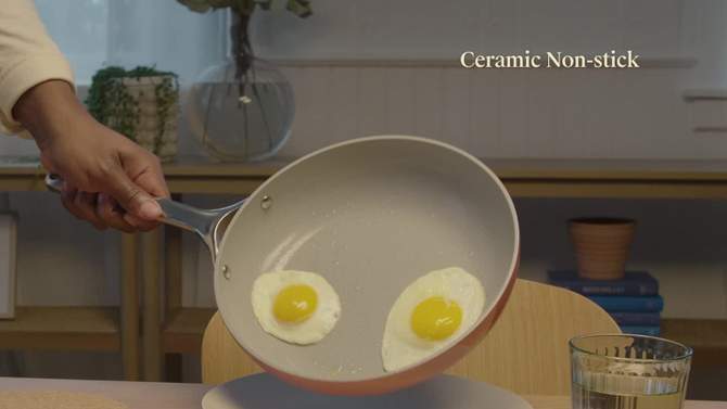 Caraway Home 10.5" Ceramic Fry Pan, 2 of 11, play video