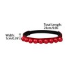 Allegra K Women Shoe Strap Belt Band with Pearls Elastic Shoe Strap 2 Pairs - 3 of 4